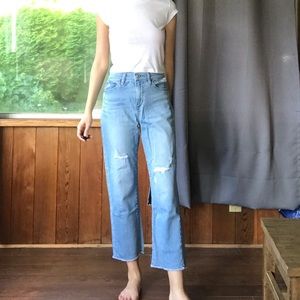 Wideleg casual jeans